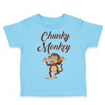 Toddler Clothes Chunky Monkey Safari Funny Toddler Shirt Baby Clothes Cotton