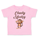 Toddler Clothes Chunky Monkey Safari Funny Toddler Shirt Baby Clothes Cotton