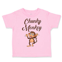 Toddler Clothes Chunky Monkey Safari Funny Toddler Shirt Baby Clothes Cotton