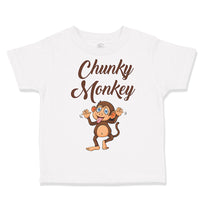 Toddler Clothes Chunky Monkey Safari Funny Toddler Shirt Baby Clothes Cotton
