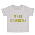Toddler Clothes More Cowbell Farm Toddler Shirt Baby Clothes Cotton
