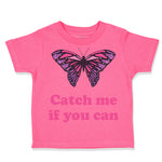 Toddler Girl Clothes Catch Me If You Can Funny Toddler Shirt Baby Clothes Cotton