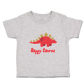 Toddler Clothes Happysaurus Animals Dinosaurs Toddler Shirt Baby Clothes Cotton