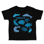 Toddler Clothes Sharks Ocean Sea Life Toddler Shirt Baby Clothes Cotton