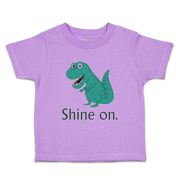 Toddler Clothes Shine on Animals Dinosaurs Toddler Shirt Baby Clothes Cotton