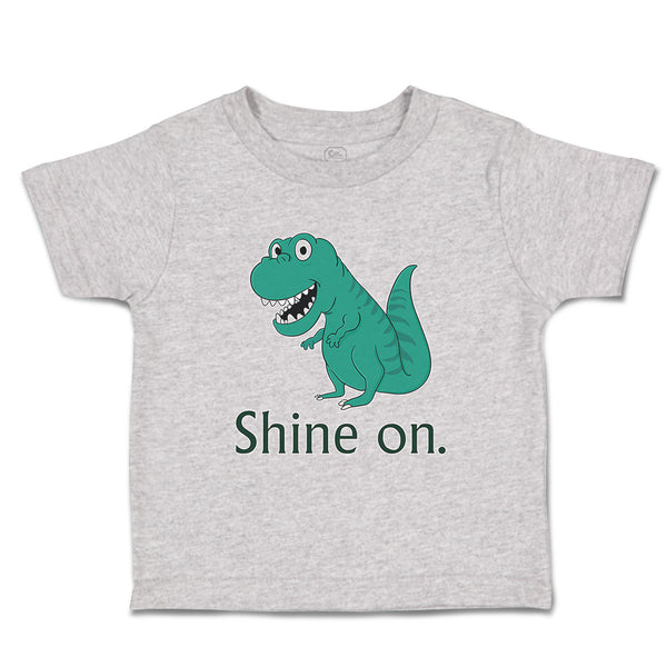 Toddler Clothes Shine on Animals Dinosaurs Toddler Shirt Baby Clothes Cotton