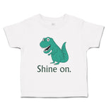 Toddler Clothes Shine on Animals Dinosaurs Toddler Shirt Baby Clothes Cotton