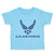 Toddler Clothes U.S Air Force Toddler Shirt Baby Clothes Cotton