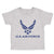 Toddler Clothes U.S Air Force Toddler Shirt Baby Clothes Cotton