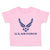 Toddler Clothes U.S Air Force Toddler Shirt Baby Clothes Cotton