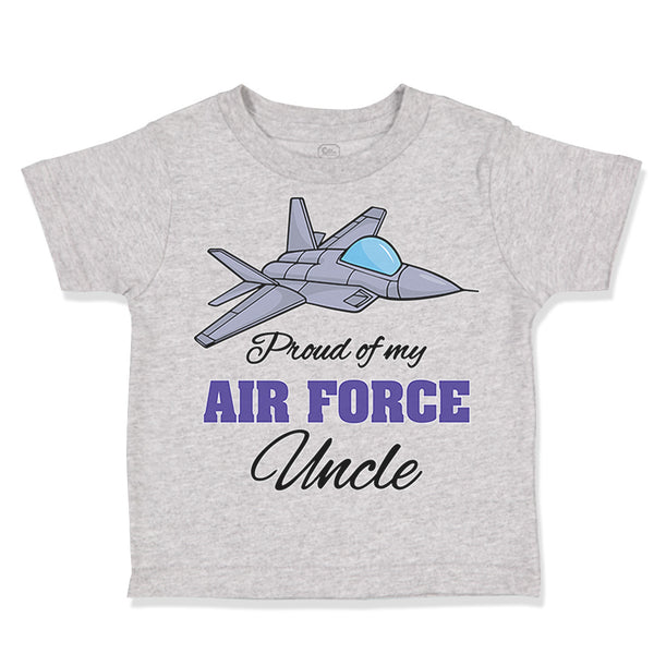 Toddler Clothes Proud of My Air Force Uncle Toddler Shirt Baby Clothes Cotton