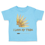 Toddler Clothes I Love My Tribe Funny Humor Toddler Shirt Baby Clothes Cotton