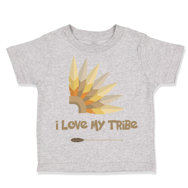 Toddler Clothes I Love My Tribe Funny Humor Toddler Shirt Baby Clothes Cotton