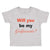 Toddler Clothes Will You Be My Godparents Pregnancy Baby Announcement Cotton