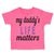 Toddler Girl Clothes My Daddy's Life Matters Style B Dad Father's Day Cotton