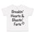 Toddler Clothes Breaking' Hearts Blasting Farts Humor Funny Toddler Shirt Cotton