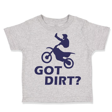 Toddler Clothes Got Dirt Motocross Toddler Shirt Baby Clothes Cotton