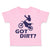 Toddler Clothes Got Dirt Motocross Toddler Shirt Baby Clothes Cotton