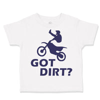 Toddler Clothes Got Dirt Motocross Toddler Shirt Baby Clothes Cotton