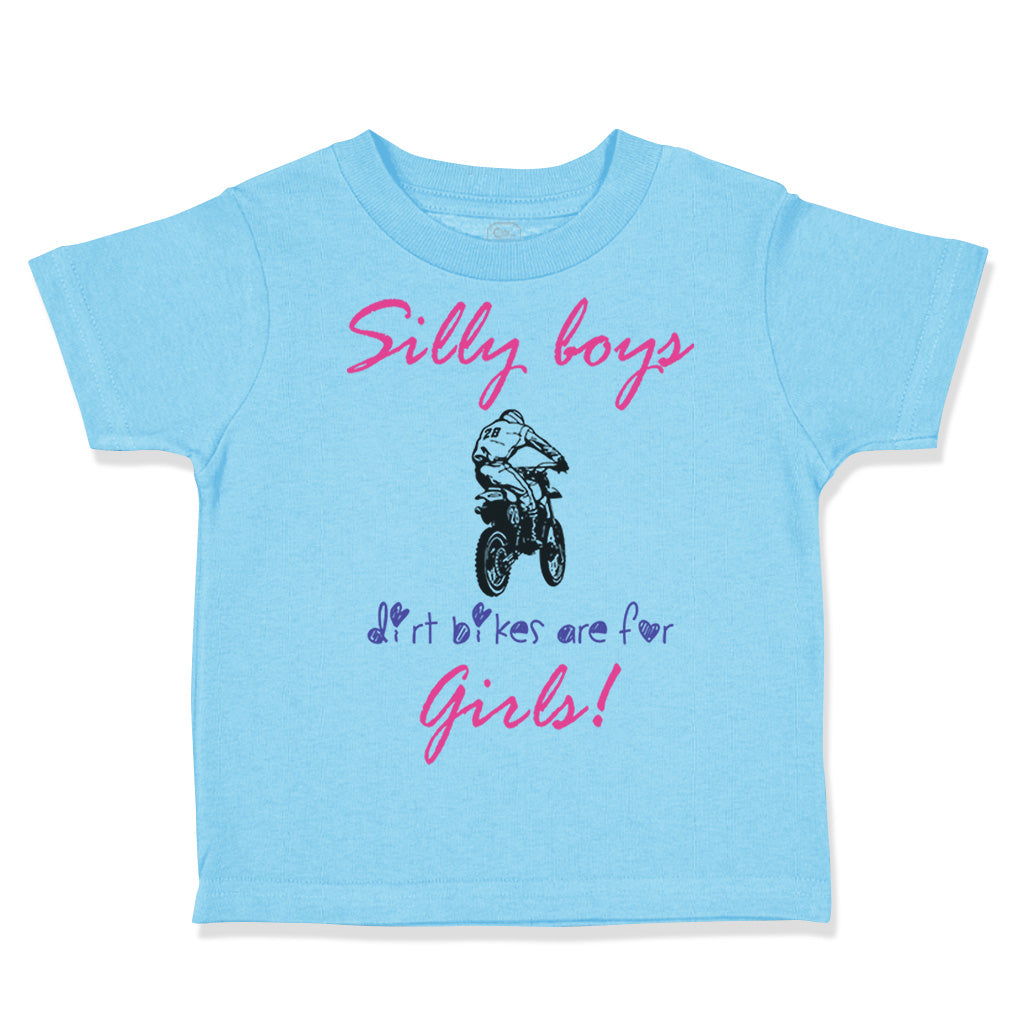 Cute Rascals® Toddler Clothes Silly Dirt Bikes Girls! Funny Humor