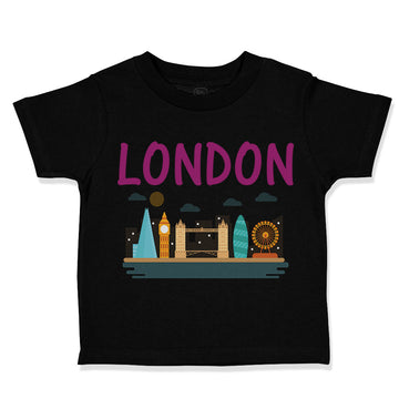 Toddler Clothes London Toddler Shirt Baby Clothes Cotton