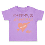 Toddler Clothes Somebody in Nashville Loves Me Valentines Love Toddler Shirt