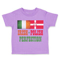 Toddler Clothes Irish Polish Perfection Toddler Shirt Baby Clothes Cotton