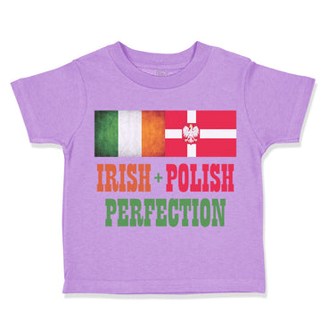 Toddler Clothes Irish Polish Perfection Toddler Shirt Baby Clothes Cotton
