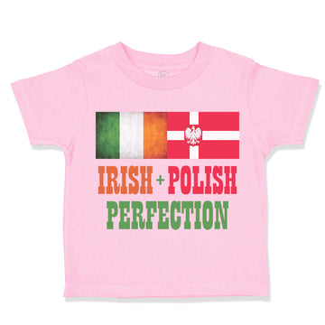 Toddler Clothes Irish Polish Perfection Toddler Shirt Baby Clothes Cotton