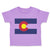 Toddler Clothes Colorado Flag Map Toddler Shirt Baby Clothes Cotton