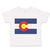 Toddler Clothes Colorado Flag Map Toddler Shirt Baby Clothes Cotton