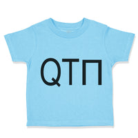 Toddler Clothes Qtpi Cutie Pie Geek Nerd Funny Humor Toddler Shirt Cotton