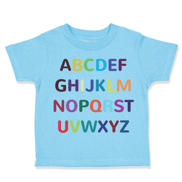 Toddler Clothes Alphabet Teacher A School Education Toddler Shirt Cotton