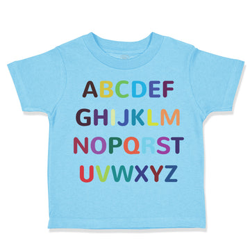 Toddler Clothes Alphabet Teacher A School Education Toddler Shirt Cotton