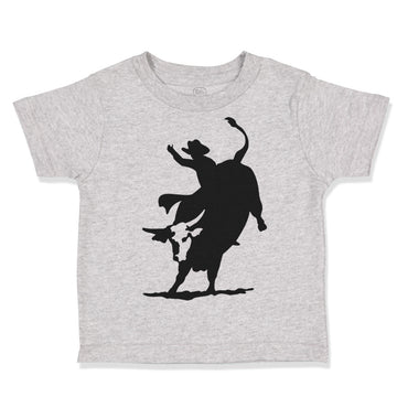 Toddler Clothes Rodeo Cowboy Bull Riding Toddler Shirt Baby Clothes Cotton