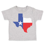 Toddler Clothes Texas Map Valentines Love Toddler Shirt Baby Clothes Cotton