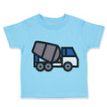 Toddler Clothes Cement Mixer Funny Humor Toddler Shirt Baby Clothes Cotton