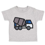 Toddler Clothes Cement Mixer Funny Humor Toddler Shirt Baby Clothes Cotton