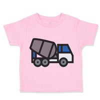 Toddler Clothes Cement Mixer Funny Humor Toddler Shirt Baby Clothes Cotton