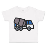 Toddler Clothes Cement Mixer Funny Humor Toddler Shirt Baby Clothes Cotton