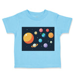 Toddler Clothes Our Solar System Planets Funny Humor Toddler Shirt Cotton