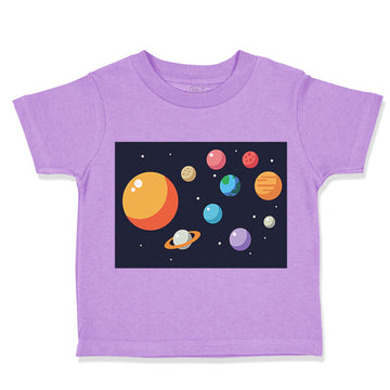 Toddler Clothes Our Solar System Planets Funny Humor Toddler Shirt Cotton