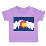 Toddler Clothes Colorado Flag Valentines Love Toddler Shirt Baby Clothes Cotton