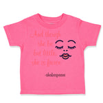 Toddler Girl Clothes Though She but Little Fierce Girl Power Style F Cotton