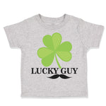 Toddler Clothes Lucky Guy" Shamrock St Patrick's Irish Funny Humor Toddler Shirt