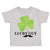 Toddler Clothes Lucky Guy" Shamrock St Patrick's Irish Funny Humor Toddler Shirt