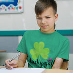 Lucky Gal" Shamrock St Patrick's Irish Funny Humor