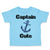 Toddler Clothes Captain Cute Anchor Nautical Sailing Toddler Shirt Cotton