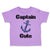 Toddler Clothes Captain Cute Anchor Nautical Sailing Toddler Shirt Cotton