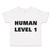 Toddler Clothes Human Level 1 Gamer Geek Nerd Funny Humor Toddler Shirt Cotton